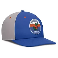 NCAA Nike Royal/Gray Florida Gators Prep Pro Performance Snapback Hat