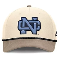 NCAA Nike North Carolina Tar Heels Rise Legacy Throwback Logo Adjustable Hat