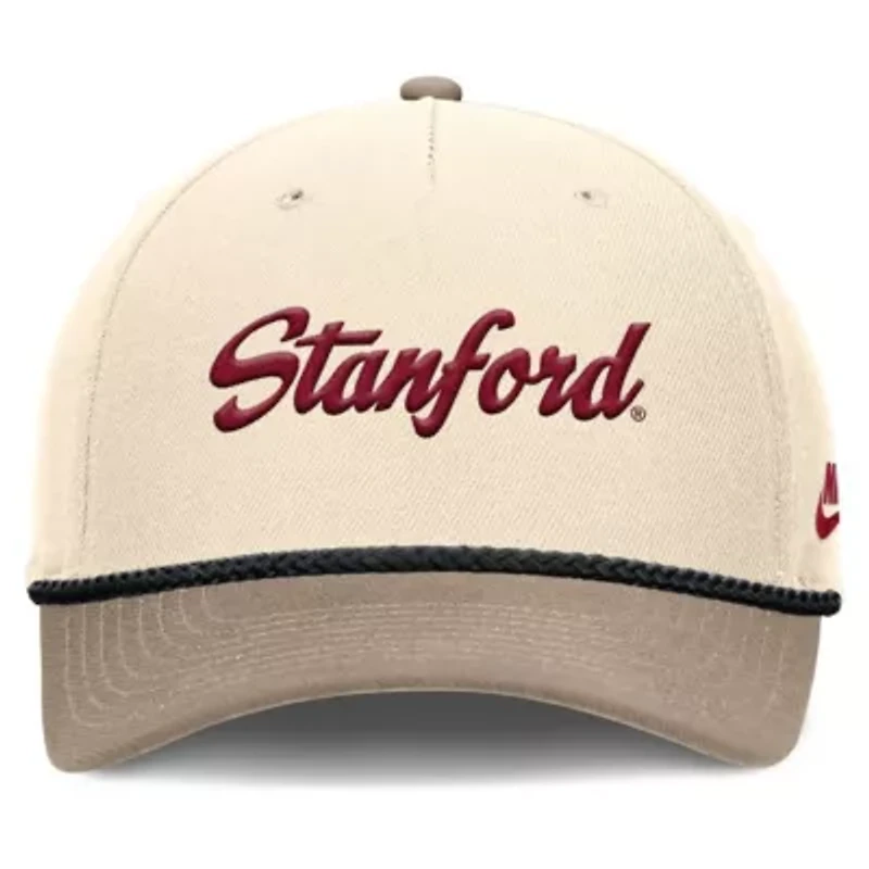Stanford Cardinal NCAA Nike Stanford Rise Legacy Throwback Logo Adjustable Hat