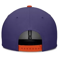 NCAA Nike Purple/Cream Clemson Tigers Pro Legacy Script Snapback Hat