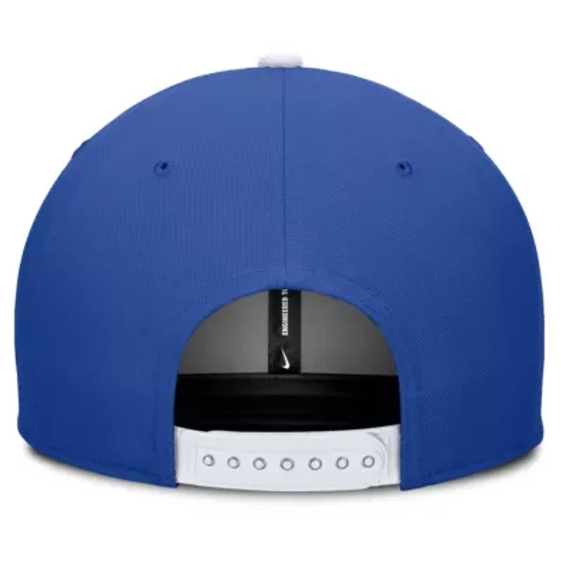 Duke Blue Devils NCAA Nike Royal/Cream Duke Devils Pro Legacy Script Snapback Hat