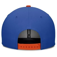 NCAA Nike Royal/Cream Florida Gators Pro Legacy Script Snapback Hat