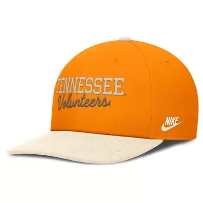 NCAA Nike Tennessee Orange/Cream Tennessee Volunteers Pro Legacy Script Snapback Hat