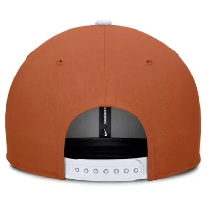 NCAA Nike Texas Orange/Cream Texas Longhorns Pro Legacy Script Snapback Hat