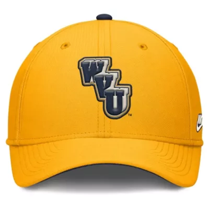 NCAA Nike West Virginia Mountaineers Legacy Rise Performance Flex Hat
