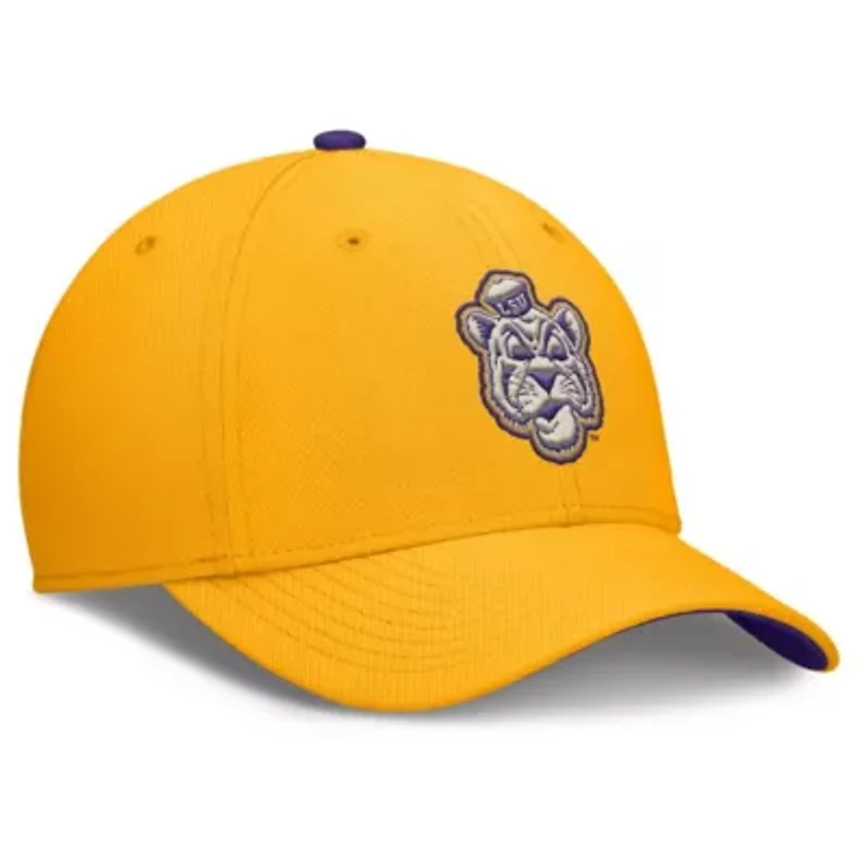 NCAA Nike LSU Tigers Legacy Rise Performance Flex Hat