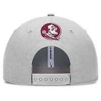 NCAA Nike Florida State Seminoles 2025 Sideline Dust Pinched Rise Adjustable Hat