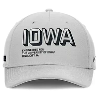 NCAA Nike Iowa Hawkeyes 2025 Sideline Dust Pinched Rise Adjustable Hat