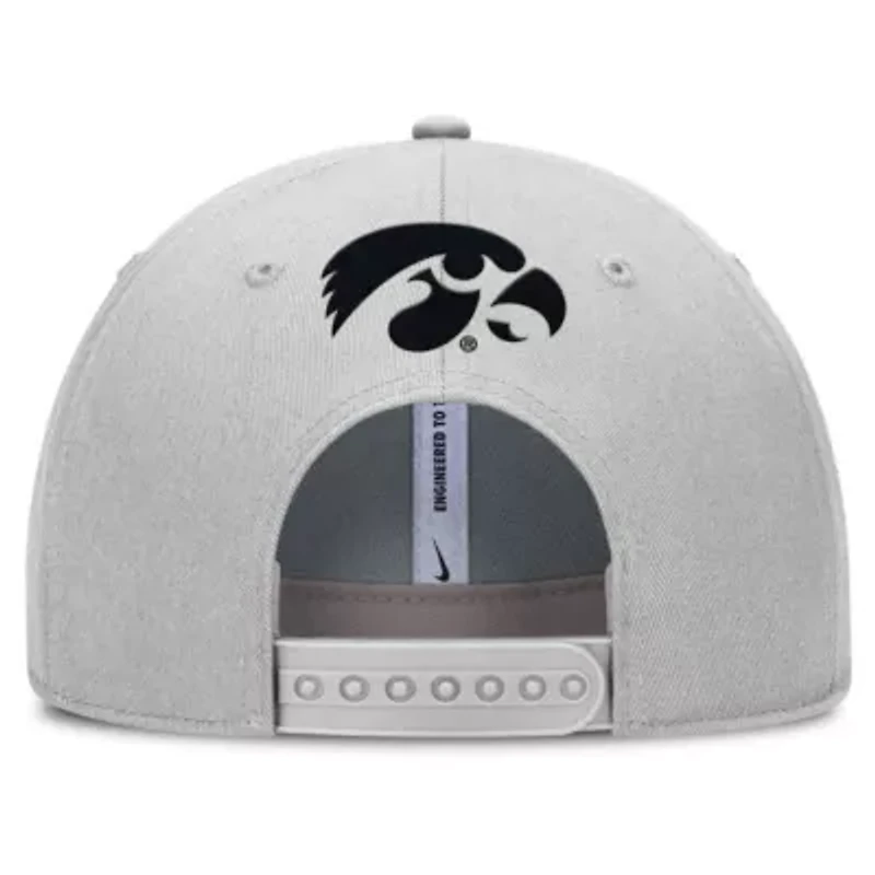 NCAA Nike Iowa Hawkeyes 2025 Sideline Dust Pinched Rise Adjustable Hat