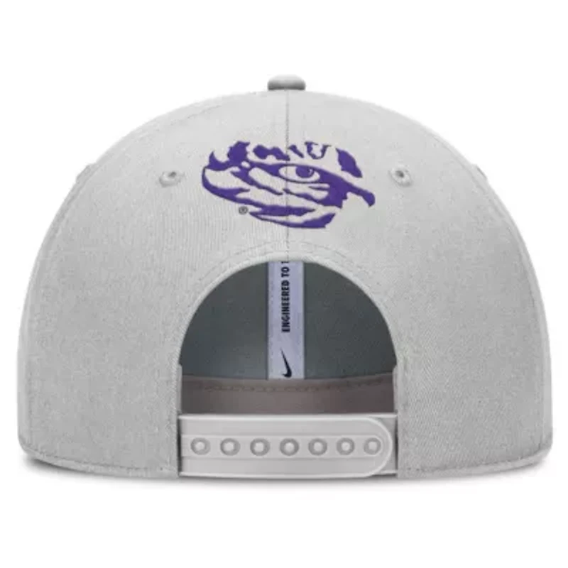 NCAA Nike LSU Tigers 2025 Sideline Dust Pinched Rise Adjustable Hat