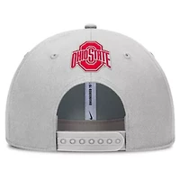 NCAA Nike Ohio State Buckeyes 2025 Sideline Dust Pinched Rise Adjustable Hat