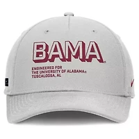 Alabama Crimson Tide NCAA Nike Alabama Tide 2025 Sideline Dust Pinched Rise Adjustable Hat