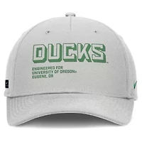 NCAA Nike Oregon Ducks 2025 Sideline Dust Pinched Rise Adjustable Hat