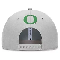 NCAA Nike Oregon Ducks 2025 Sideline Dust Pinched Rise Adjustable Hat