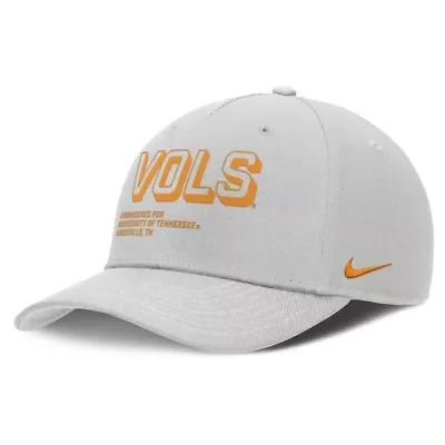 NCAA Nike Tennessee Volunteers 2025 Sideline Dust Pinched Rise Adjustable Hat