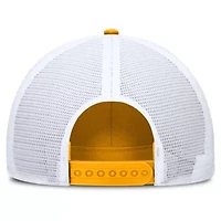 NCAA Nike Gold/White Iowa Hawkeyes 2025 On-Field Rise Engineered Trucker Adjustable Hat