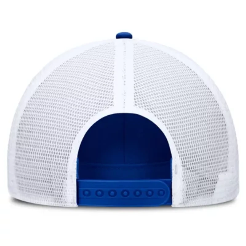 NCAA Nike Royal/White Kentucky Wildcats 2025 On-Field Rise Engineered Trucker Adjustable Hat