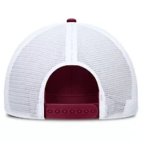 NCAA Nike Garnet/White Florida State Seminoles 2025 On-Field Rise Engineered Trucker Adjustable Hat