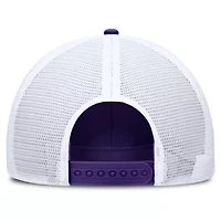 NCAA Nike Purple/White LSU Tigers 2025 On-Field Rise Engineered Trucker Adjustable Hat