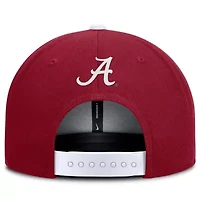 Alabama Crimson Tide NCAA Nike Crimson/White Alabama Tide 2025 On-Field Patch Pro Dri-FIT Snapback Hat
