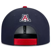 NCAA Nike Navy/Red Arizona Wildcats 2025 On-Field Patch Pro Dri-FIT Snapback Hat
