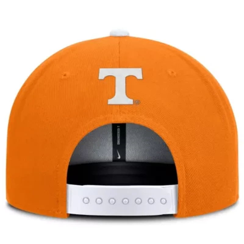 NCAA Nike Tennessee Orange/White Tennessee Volunteers 2025 On-Field Patch Pro Dri-FIT Snapback Hat
