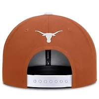 NCAA Nike Texas Orange/White Texas Longhorns 2025 On-Field Patch Pro Dri-FIT Snapback Hat