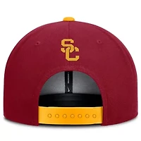 NCAA Nike Cardinal/Gold USC Trojans 2025 On-Field Patch Pro Dri-FIT Snapback Hat