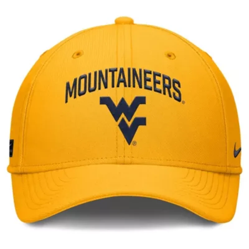NCAA Nike West Virginia Mountaineers 2025 On-Field Rise Performance Flex Hat