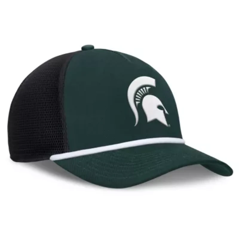 NCAA Nike Michigan State Spartans Rise Primetime Trucker Adjustable Hat