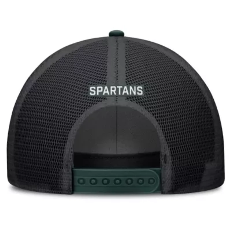 NCAA Nike Michigan State Spartans Rise Primetime Trucker Adjustable Hat