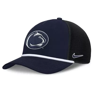 NCAA Nike Penn State Nittany Lions Rise Primetime Trucker Adjustable Hat