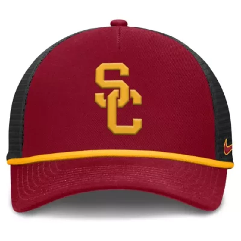 NCAA Nike USC Trojans Rise Primetime Trucker Adjustable Hat