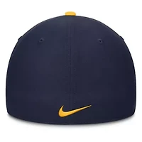 NCAA Nike Gold/Navy West Virginia Mountaineers 2025 Sideline Rise Local Performance Flex Hat
