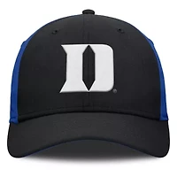 Duke Blue Devils NCAA Nike Black/Royal 2025 Sideline Rise Local Performance Flex Hat