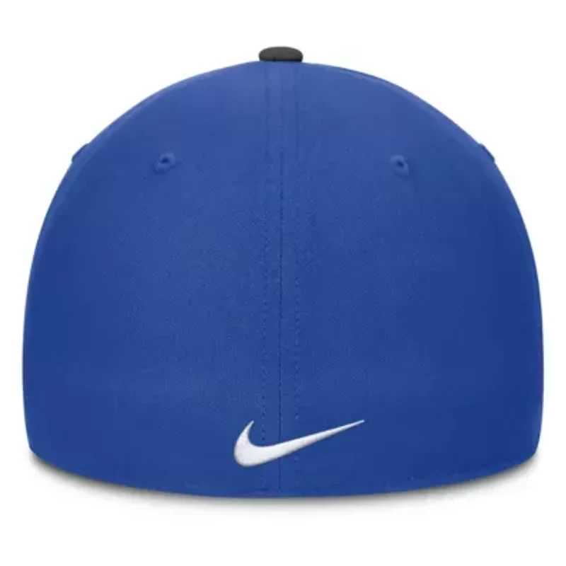 Duke Blue Devils NCAA Nike Black/Royal 2025 Sideline Rise Local Performance Flex Hat