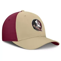 NCAA Nike Gold/Garnet Florida State Seminoles 2025 Sideline Rise Local Performance Flex Hat