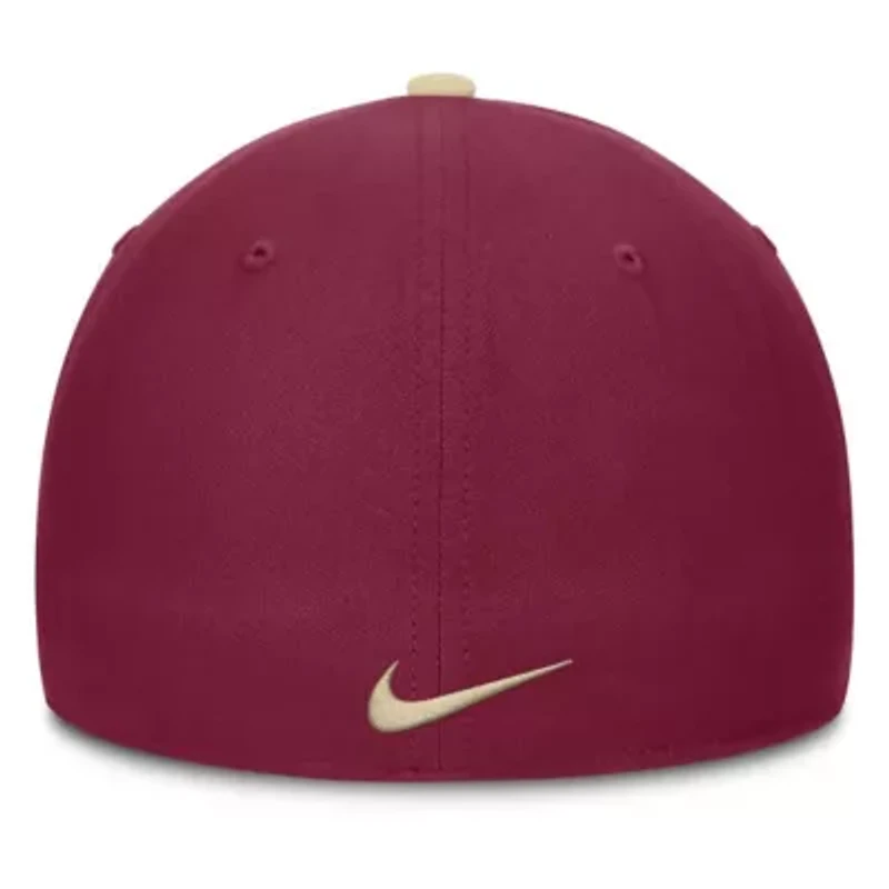 NCAA Nike Gold/Garnet Florida State Seminoles 2025 Sideline Rise Local Performance Flex Hat