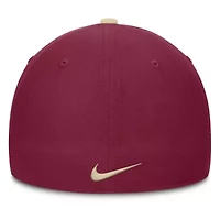 NCAA Nike Gold/Garnet Florida State Seminoles 2025 Sideline Rise Local Performance Flex Hat
