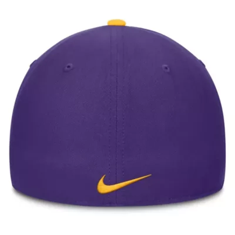 NCAA Nike Gold/Purple LSU Tigers 2025 Sideline Rise Local Performance Flex Hat