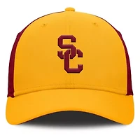 NCAA Nike Gold/Cardinal USC Trojans 2025 Sideline Rise Local Performance Flex Hat