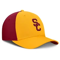 NCAA Nike Gold/Cardinal USC Trojans 2025 Sideline Rise Local Performance Flex Hat