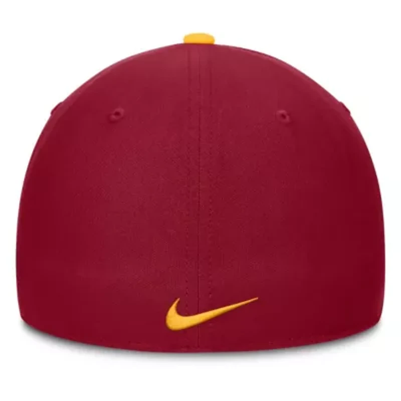 NCAA Nike Gold/Cardinal USC Trojans 2025 Sideline Rise Local Performance Flex Hat