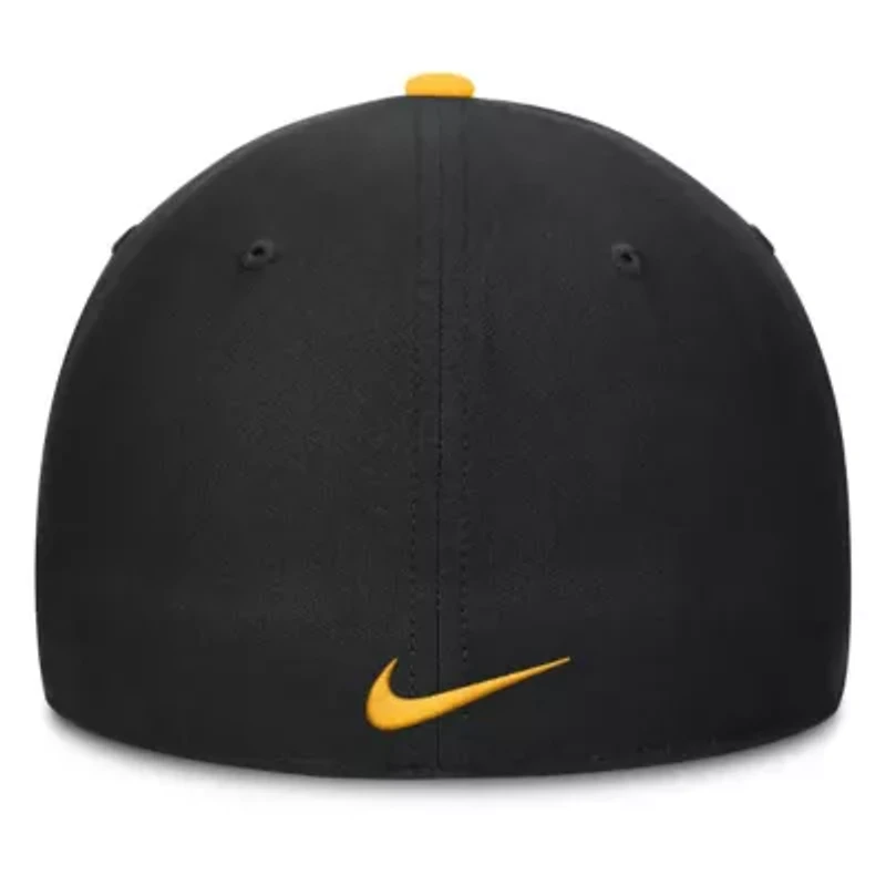 NCAA Nike Gold/Black Iowa Hawkeyes 2025 Sideline Rise Local Performance Flex Hat