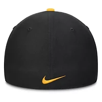 NCAA Nike Gold/Black Iowa Hawkeyes 2025 Sideline Rise Local Performance Flex Hat
