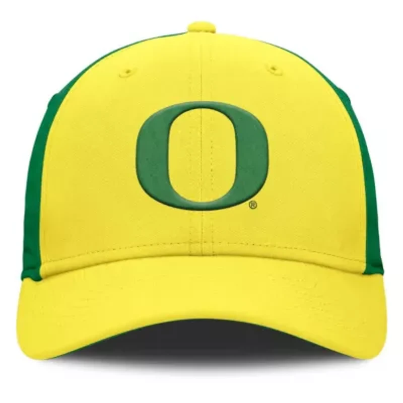 NCAA Nike Yellow/Green Oregon Ducks 2025 Sideline Rise Local Performance Flex Hat