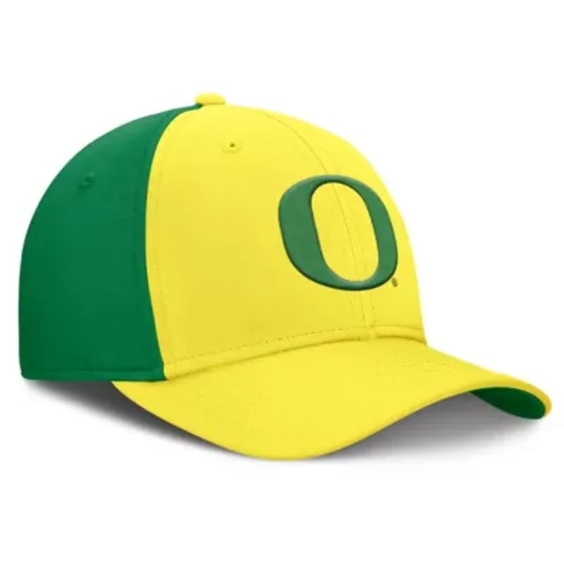 NCAA Nike Yellow/Green Oregon Ducks 2025 Sideline Rise Local Performance Flex Hat