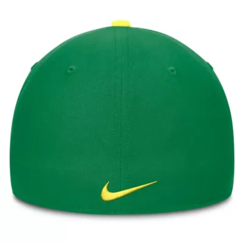 NCAA Nike Yellow/Green Oregon Ducks 2025 Sideline Rise Local Performance Flex Hat