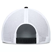 NCAA Nike Black/White West Virginia Mountaineers Built on Bravery Rise Trucker Adjustable Hat