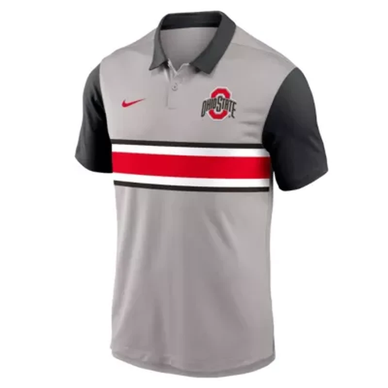NCAA Nike Ohio State Buckeyes Vapor Dri-FIT Polo